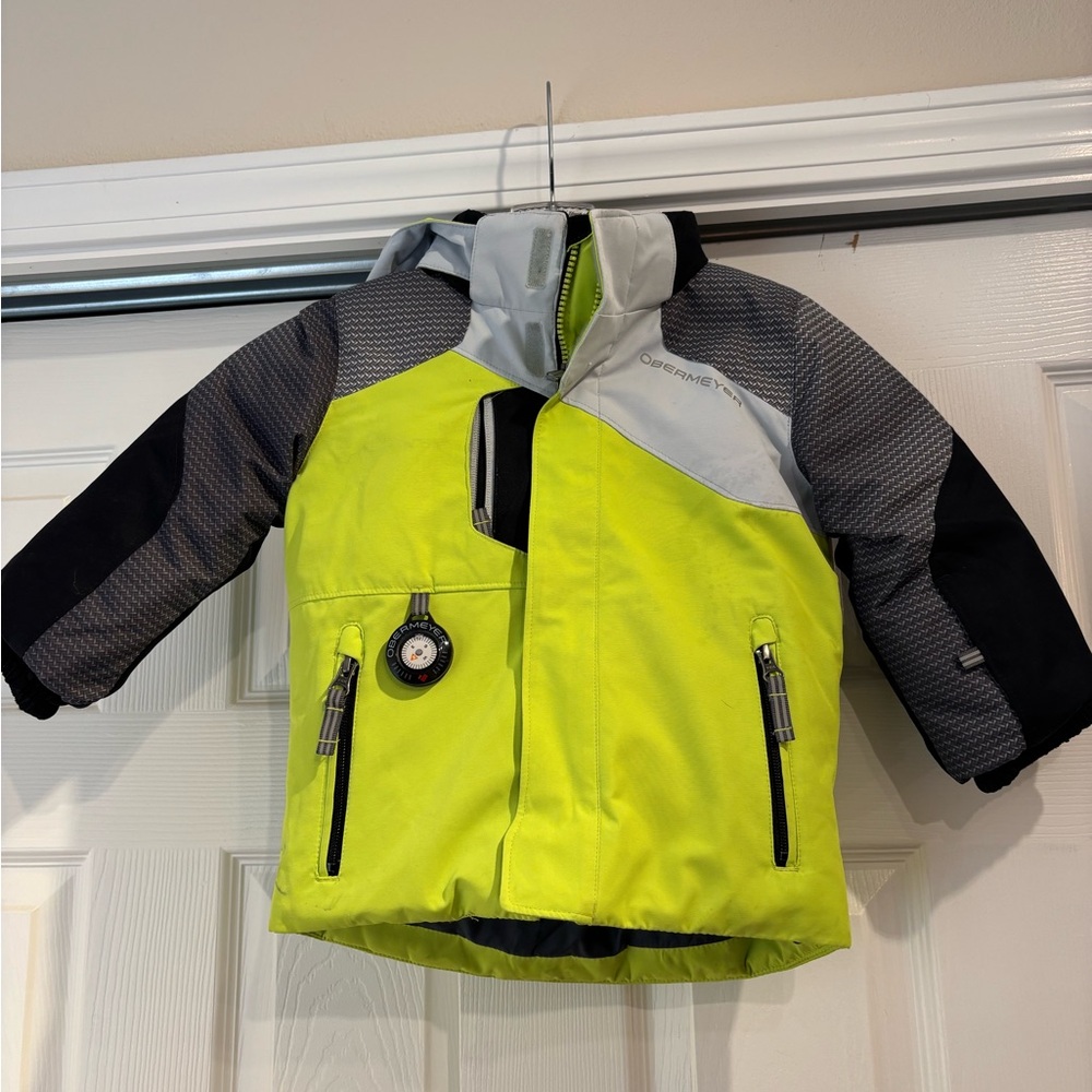 Obermeyer Neon and Dark Jacket